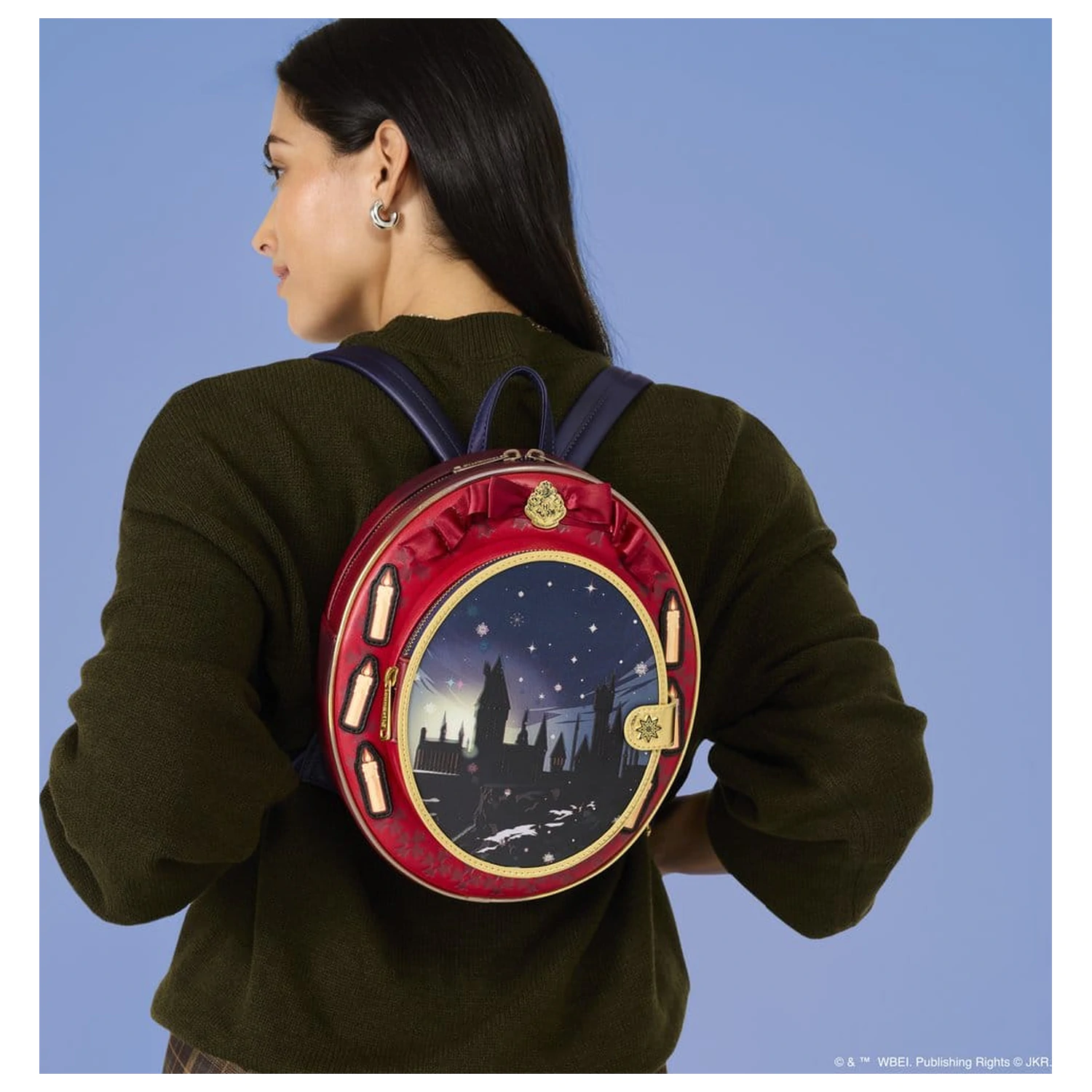 Harry Potter by Loungefly Mini ruksak Holiday Cameo produktová fotografia