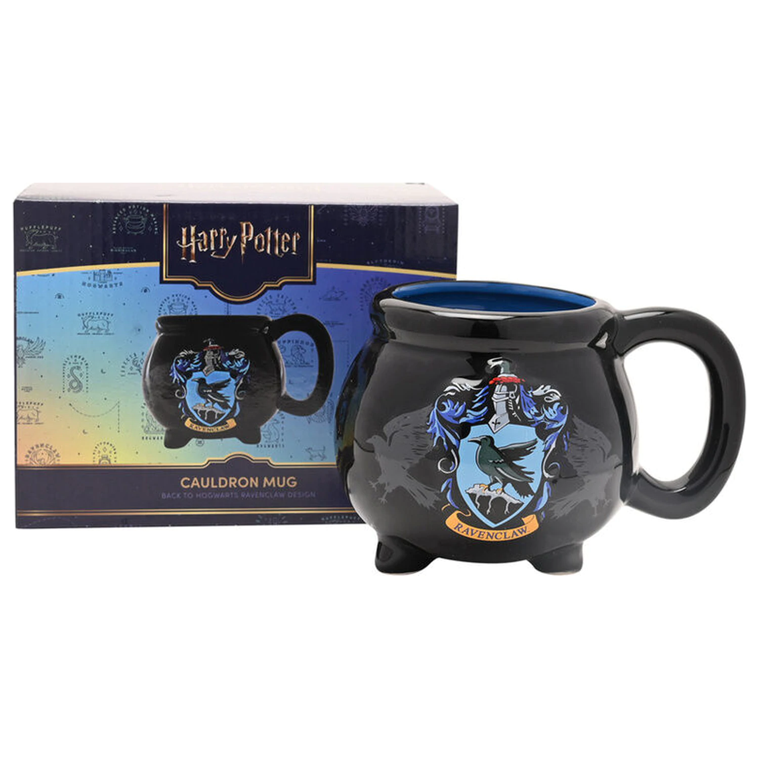 Harry Potter Ravenclaw hrnček v tvare kotla produktová fotografia
