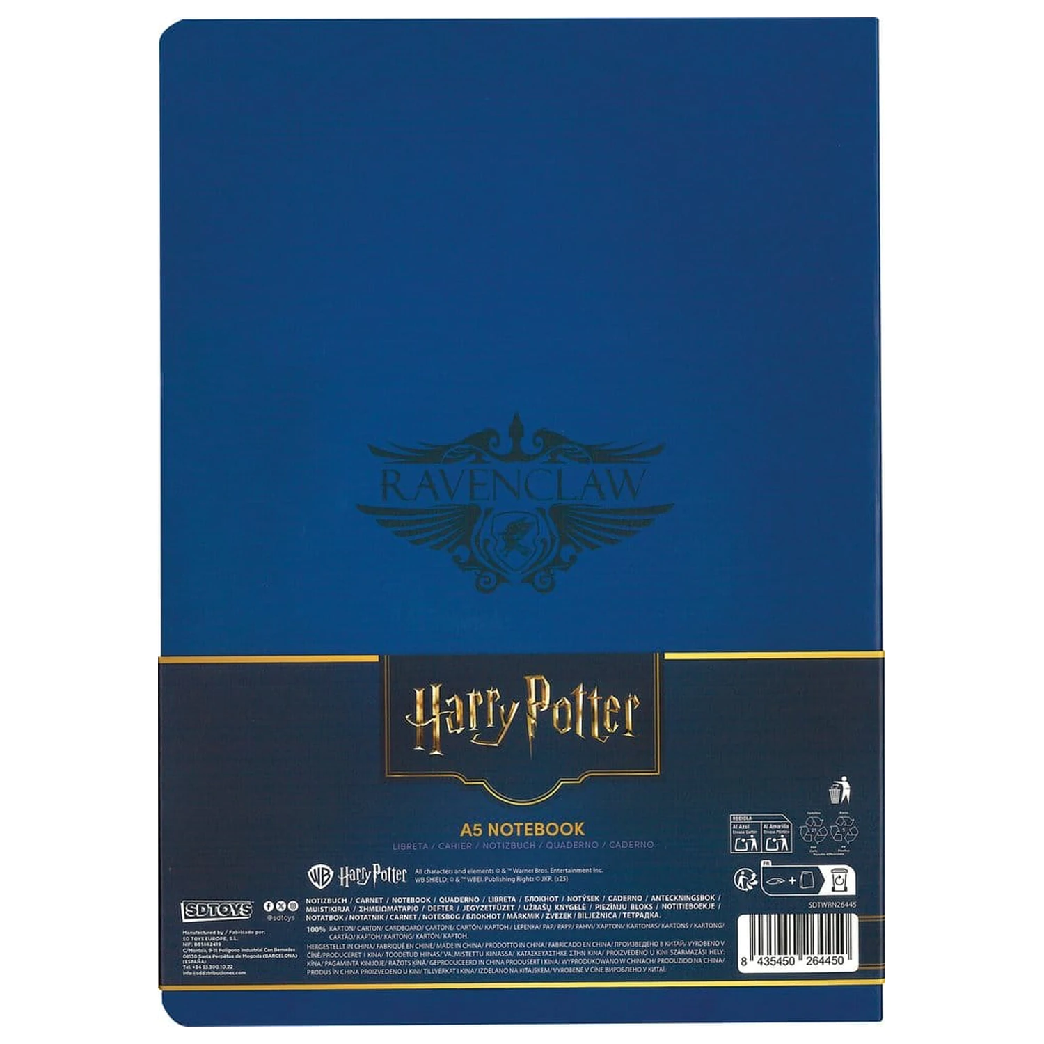 Harry Potter Mäkká väzba Zápisník Ravenclaw 21 cm produktová fotografia