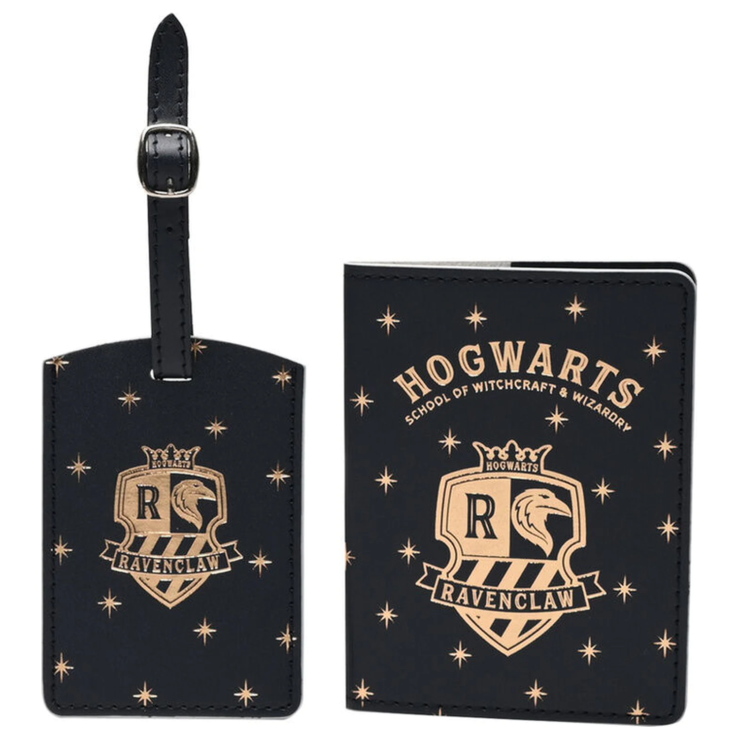 Harry Potter Ravenclaw puzdro na pas a visačka na batožinu produktová fotografia
