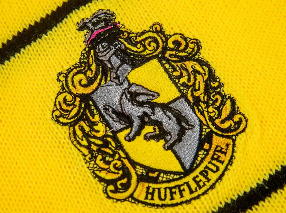 Harry Potter šál Hufflepuff tenké pruhy (vešiak) 160 cm termékfotó