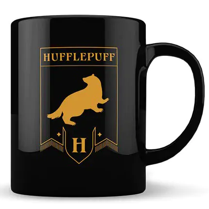 Harry Potter Hufflepuff premium hrnček termékfotó