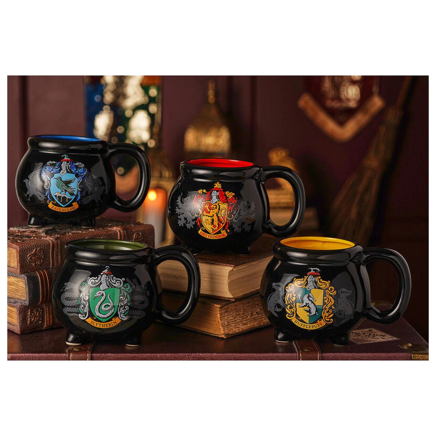 Harry Potter Hufflepuff hrnček kotlík produktová fotografia