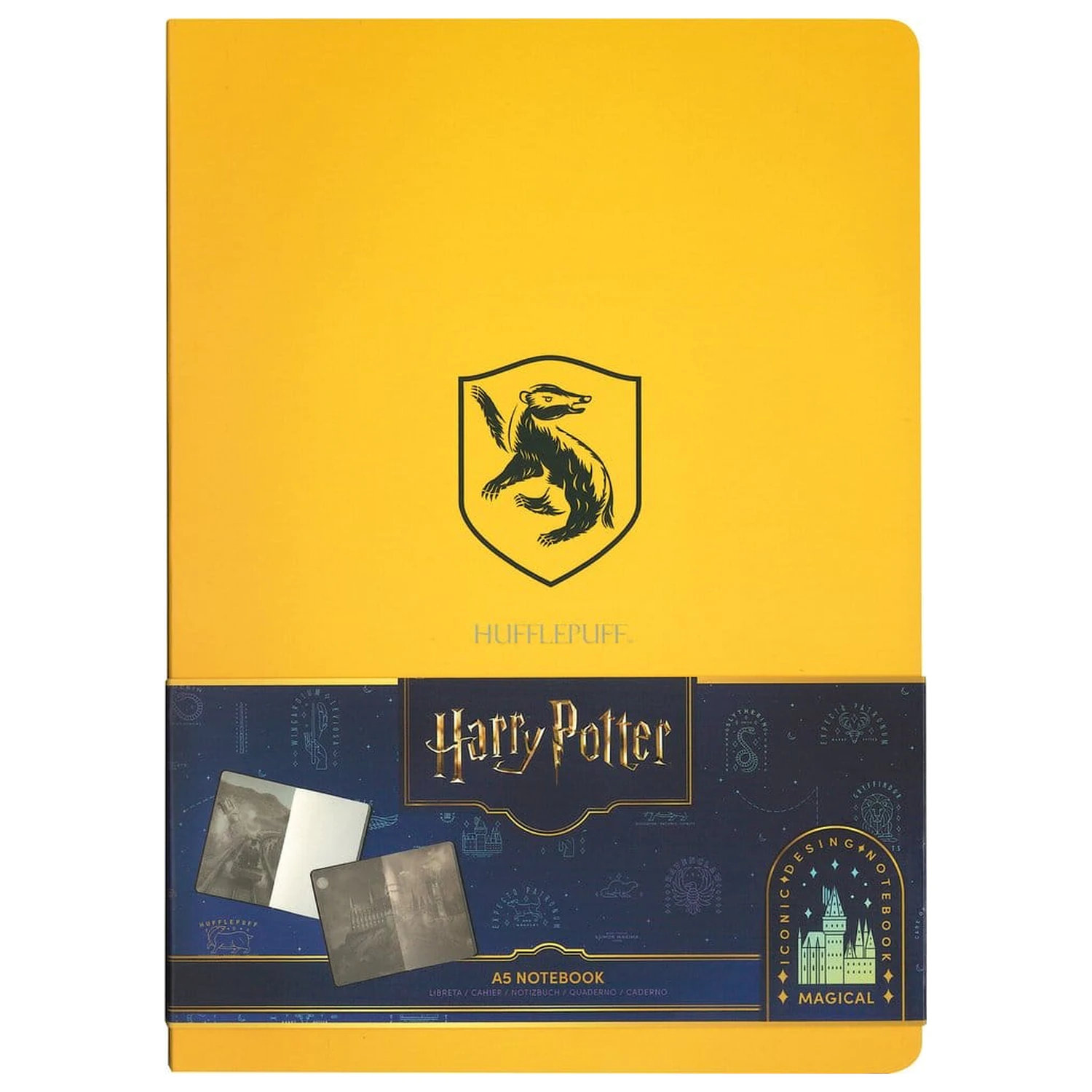 Harry Potter mäkká väzba Zápisník Hufflepuff 21 cm produktová fotografia