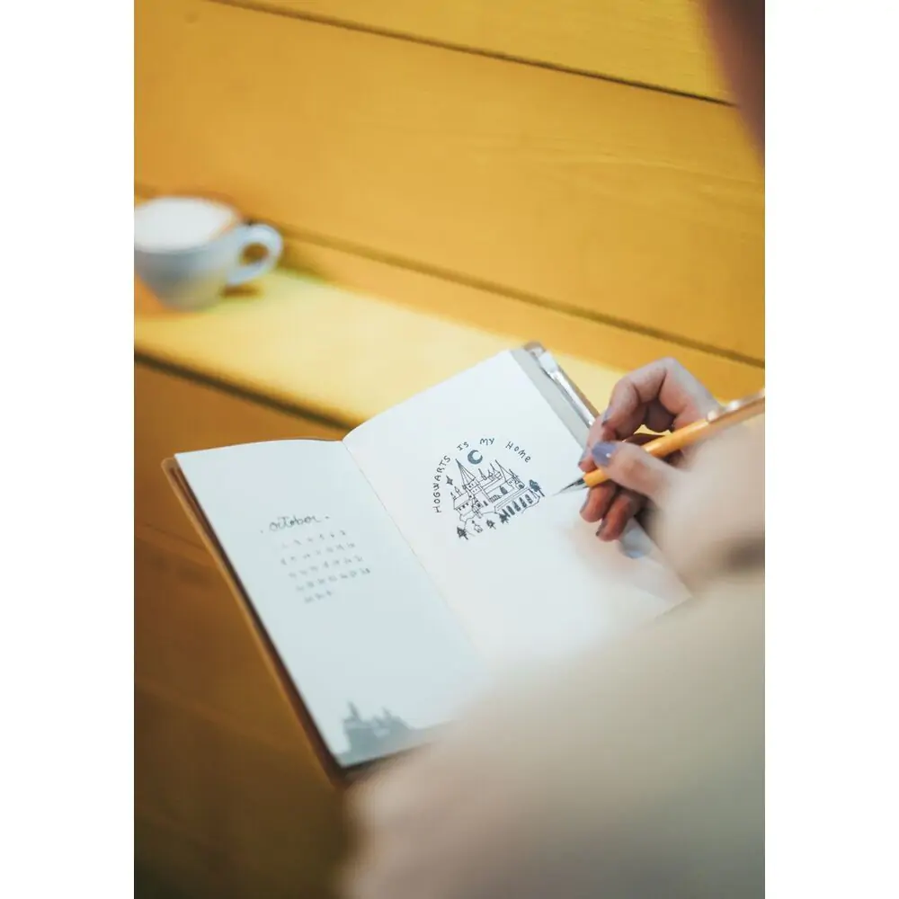 Harry Potter Hufflepuff cestovný zápisník produktová fotografia