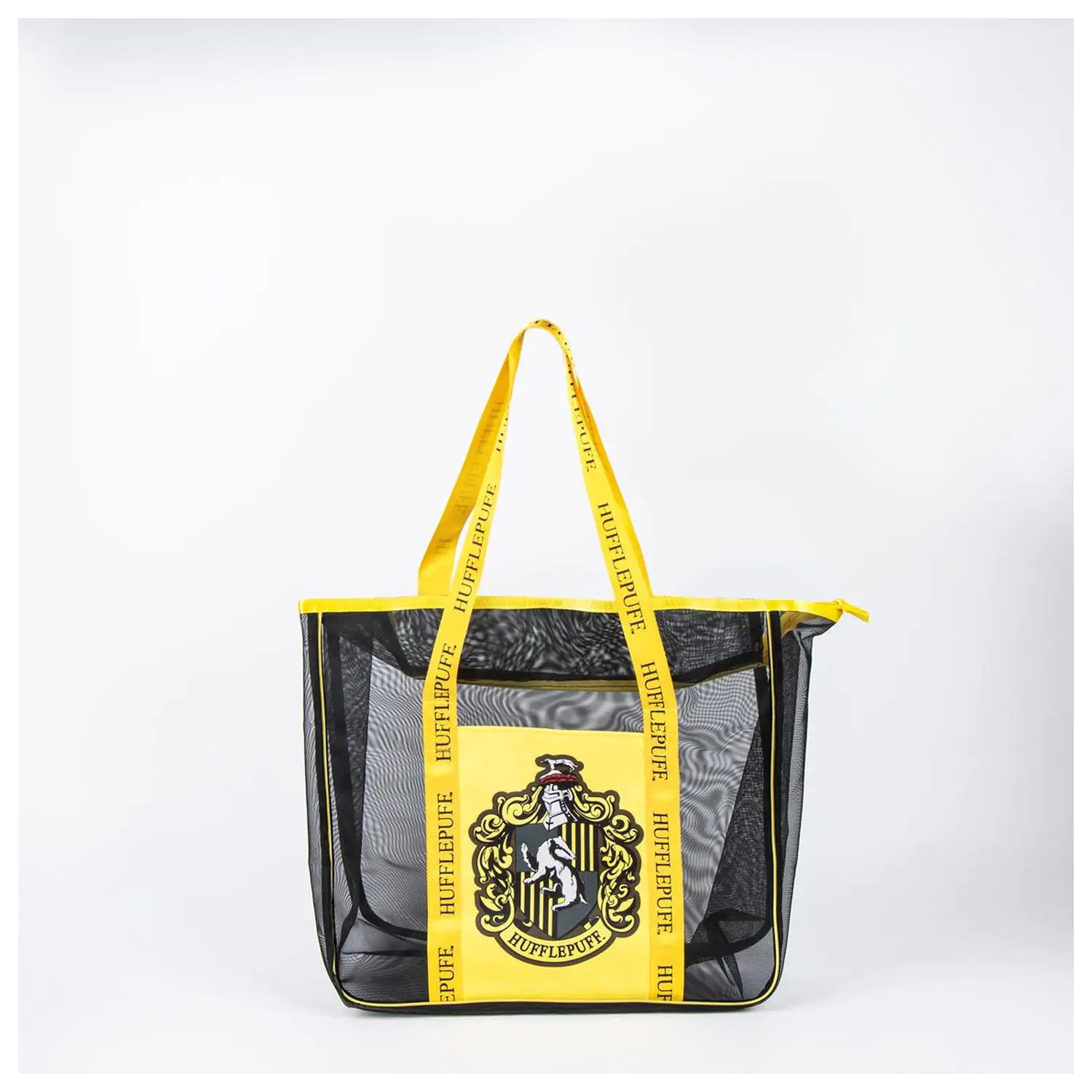 Harry Potter Hufflepuff prémiová plážová taška produktová fotografia