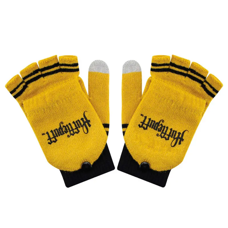 Harry Potter Gloves (Fingerless) Hufflepuff - Bezprstové rukavice produktová fotografia