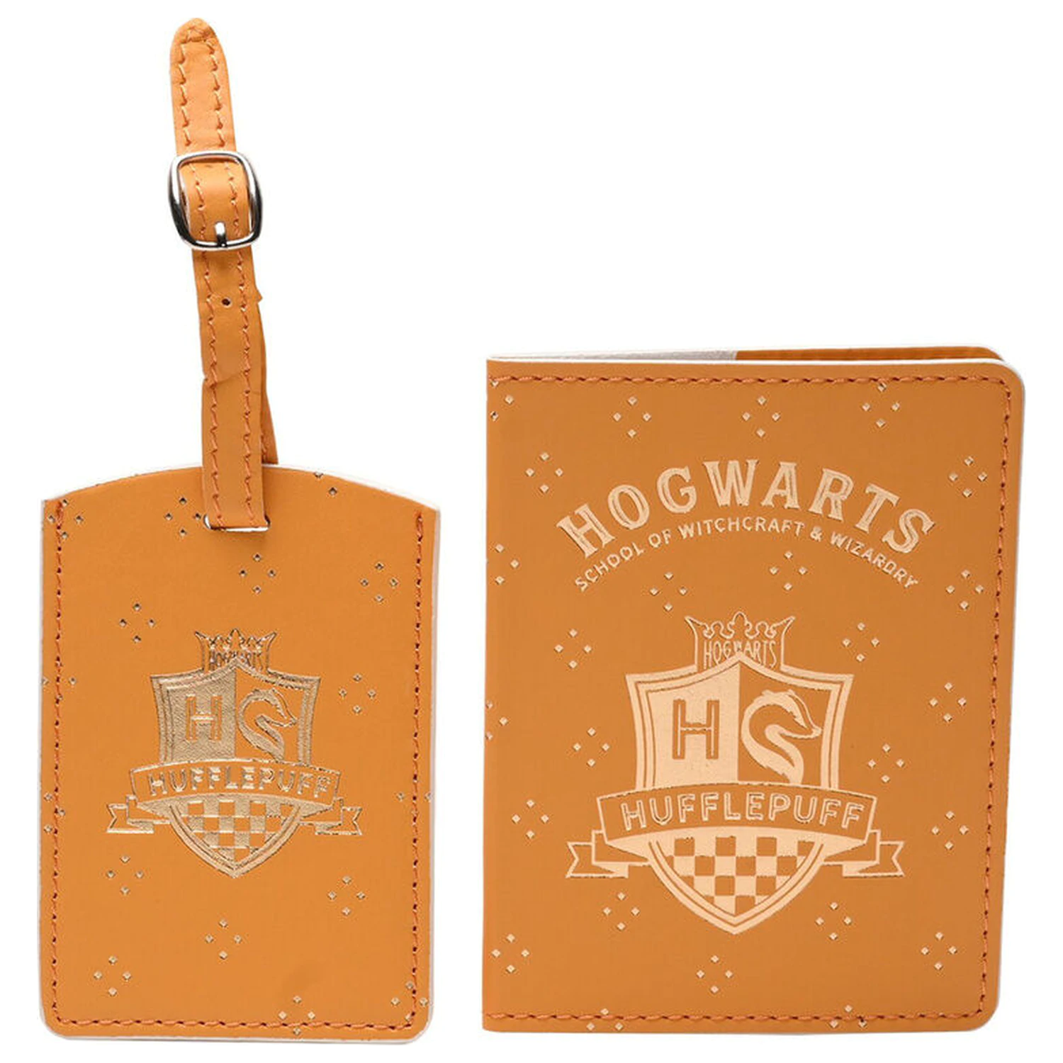 Harry Potter Hufflepuff držiak na pas a menovka na batožinu produktová fotografia