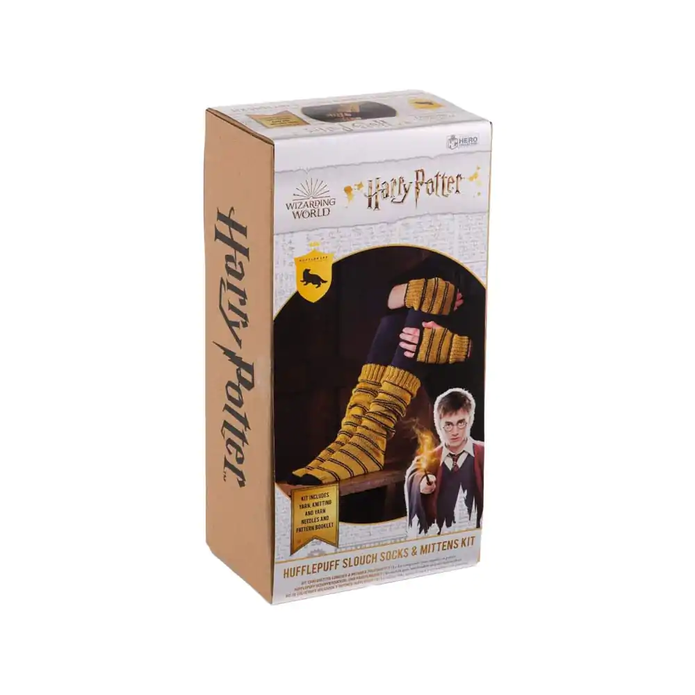 Harry Potter Knitting Kit Voľné ponožky a Rukavice Hufflepuff produktová fotografia