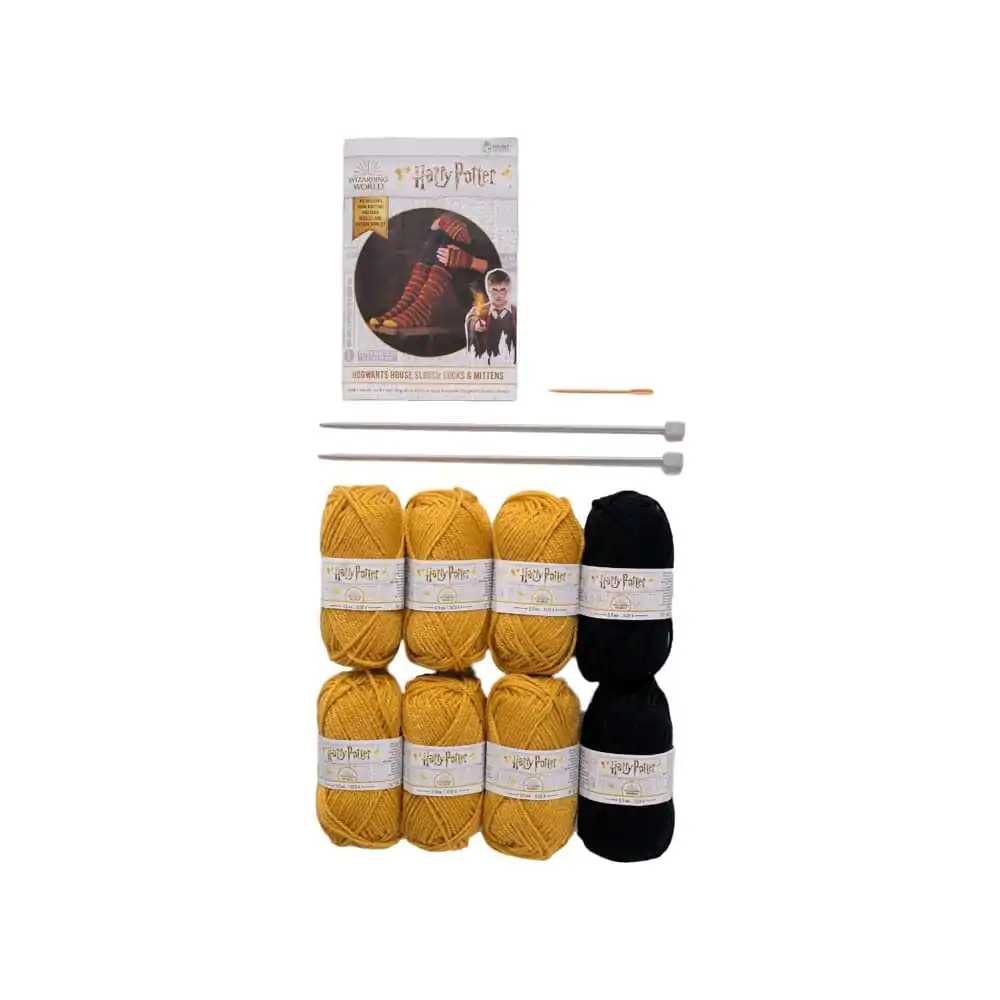 Harry Potter Knitting Kit Voľné ponožky a Rukavice Hufflepuff produktová fotografia