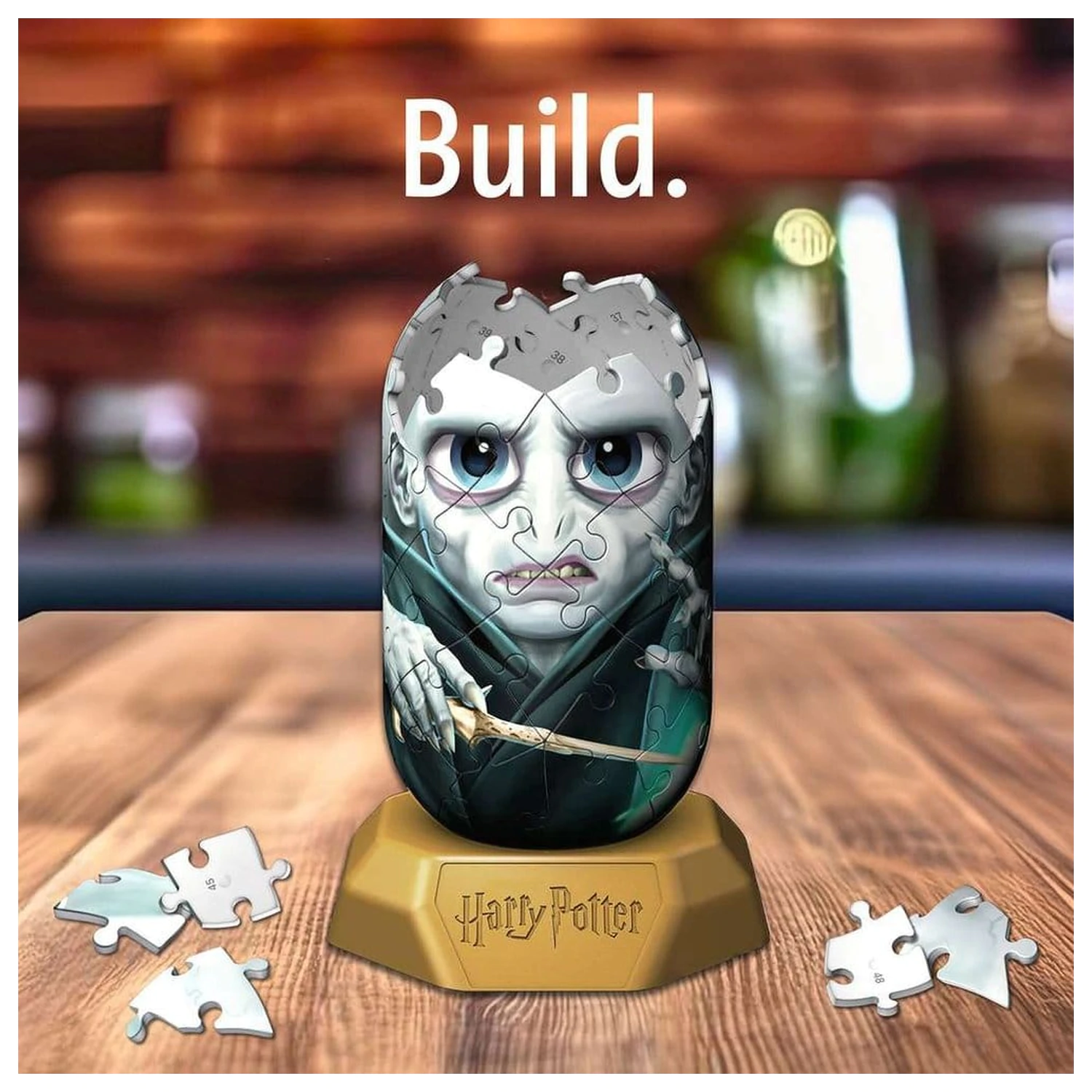 Harry Potter Hylkies 3D puzzle #40 Voldemort 12 cm produktová fotografia