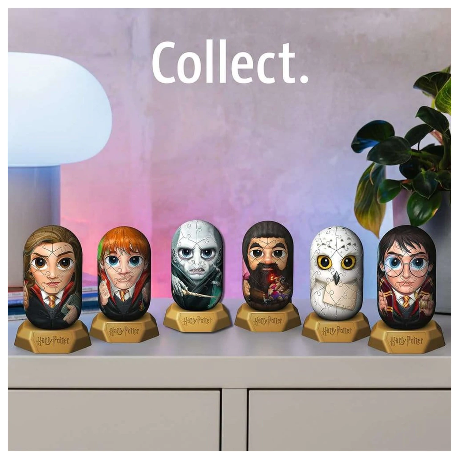 Harry Potter Hylkies 3D puzzle #40 Voldemort 12 cm produktová fotografia