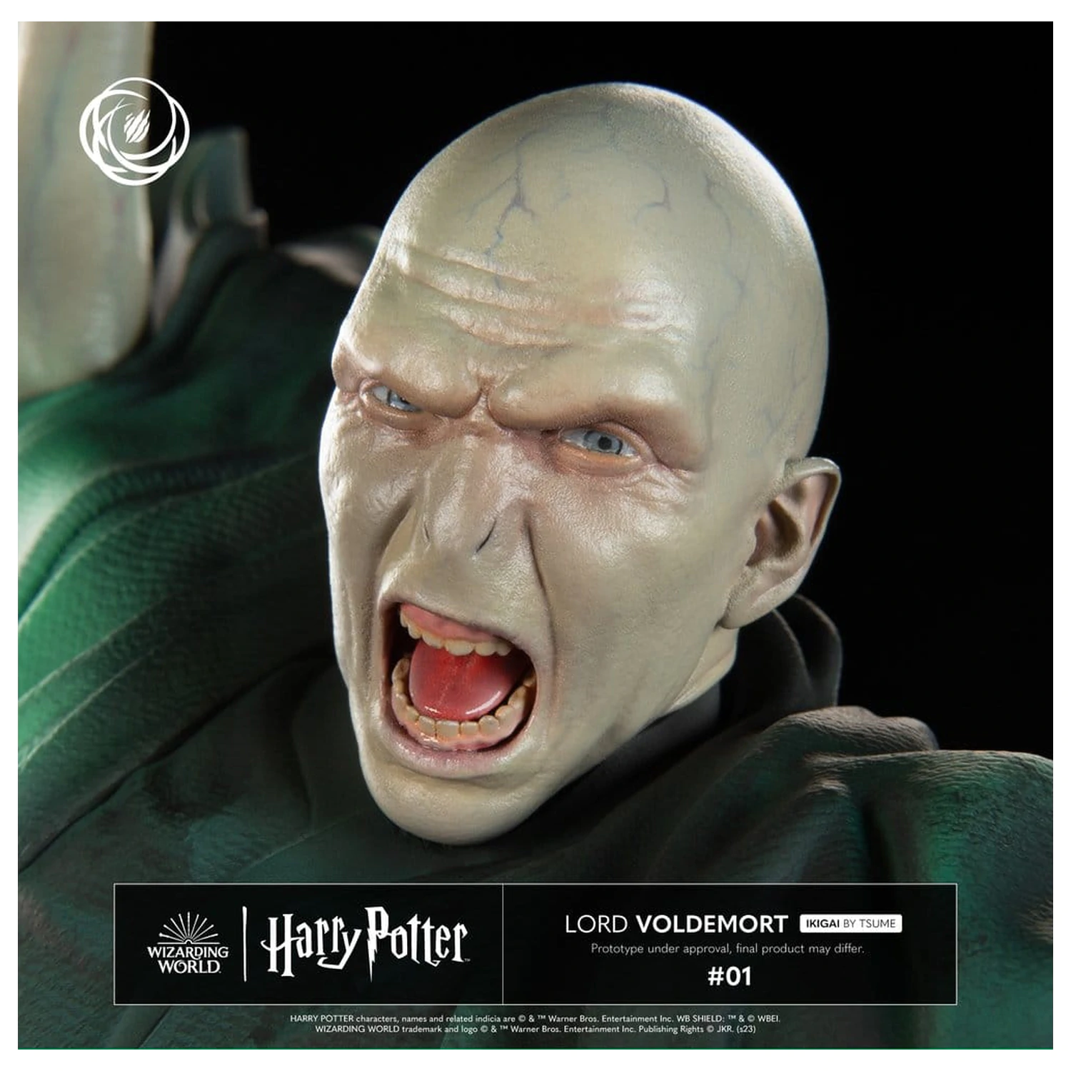 Harry Potter IKIGAI figúrka 1/6 Lord Voldemort 32 cm produktová fotografia