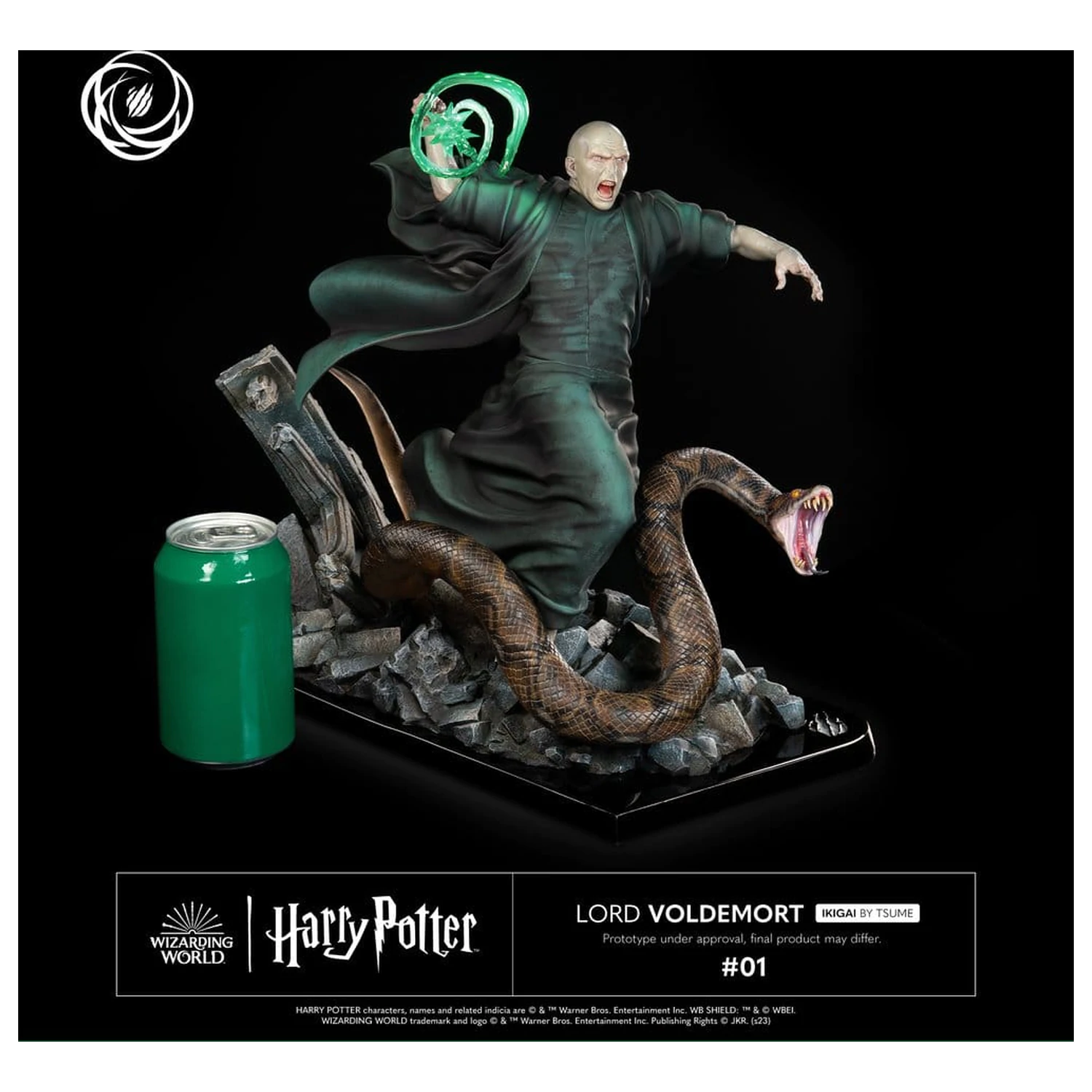 Harry Potter IKIGAI figúrka 1/6 Lord Voldemort 32 cm produktová fotografia