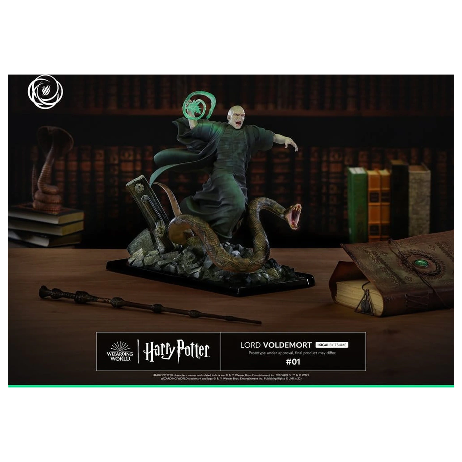 Harry Potter IKIGAI figúrka 1/6 Lord Voldemort 32 cm produktová fotografia