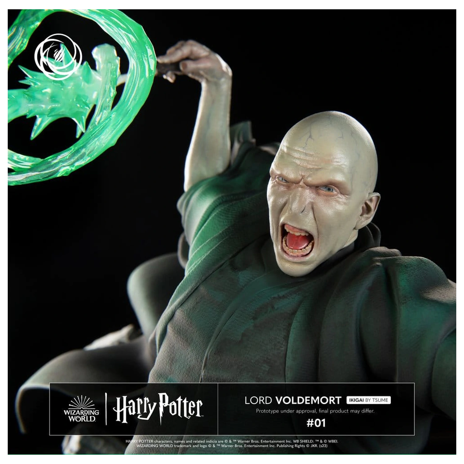 Harry Potter IKIGAI figúrka 1/6 Lord Voldemort 32 cm produktová fotografia