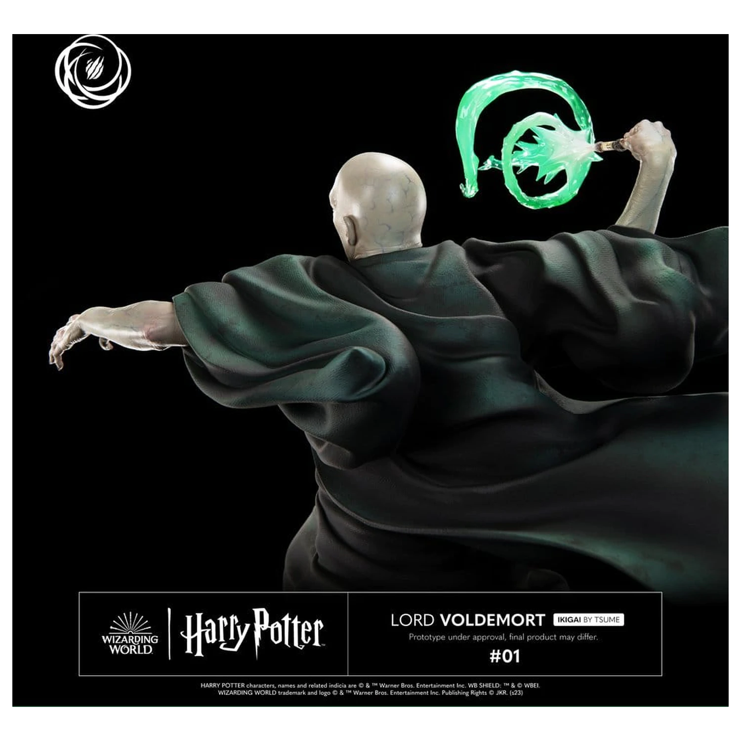 Harry Potter IKIGAI figúrka 1/6 Lord Voldemort 32 cm produktová fotografia