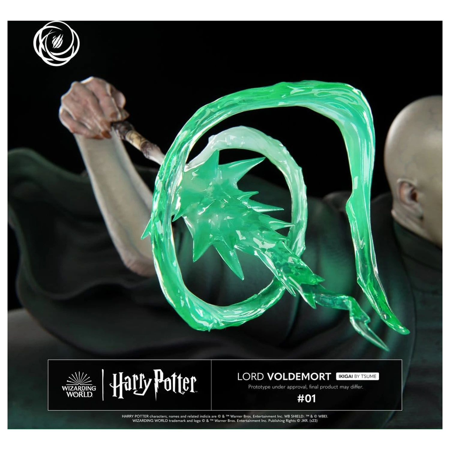 Harry Potter IKIGAI figúrka 1/6 Lord Voldemort 32 cm produktová fotografia