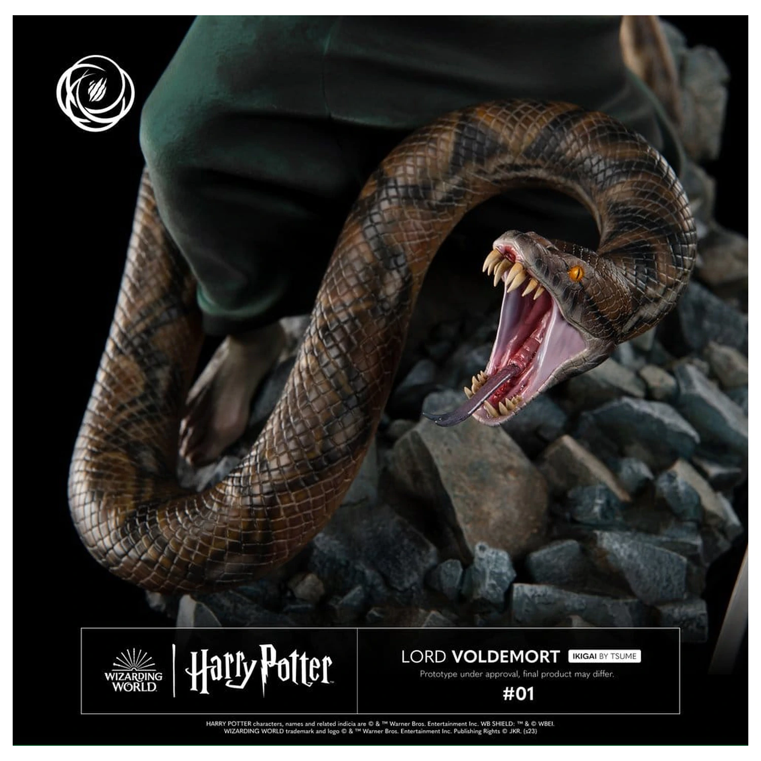 Harry Potter IKIGAI figúrka 1/6 Lord Voldemort 32 cm produktová fotografia
