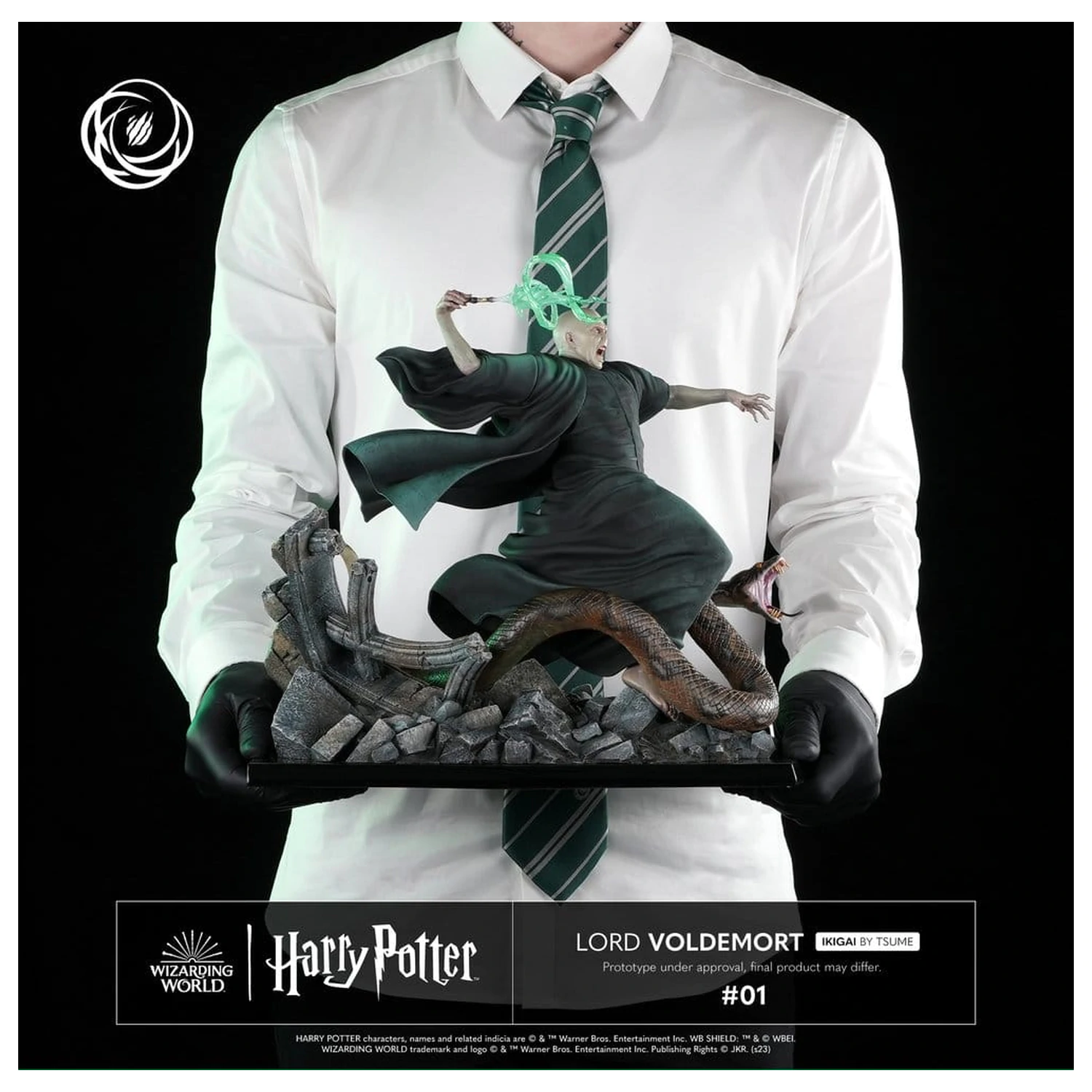 Harry Potter IKIGAI figúrka 1/6 Lord Voldemort 32 cm produktová fotografia