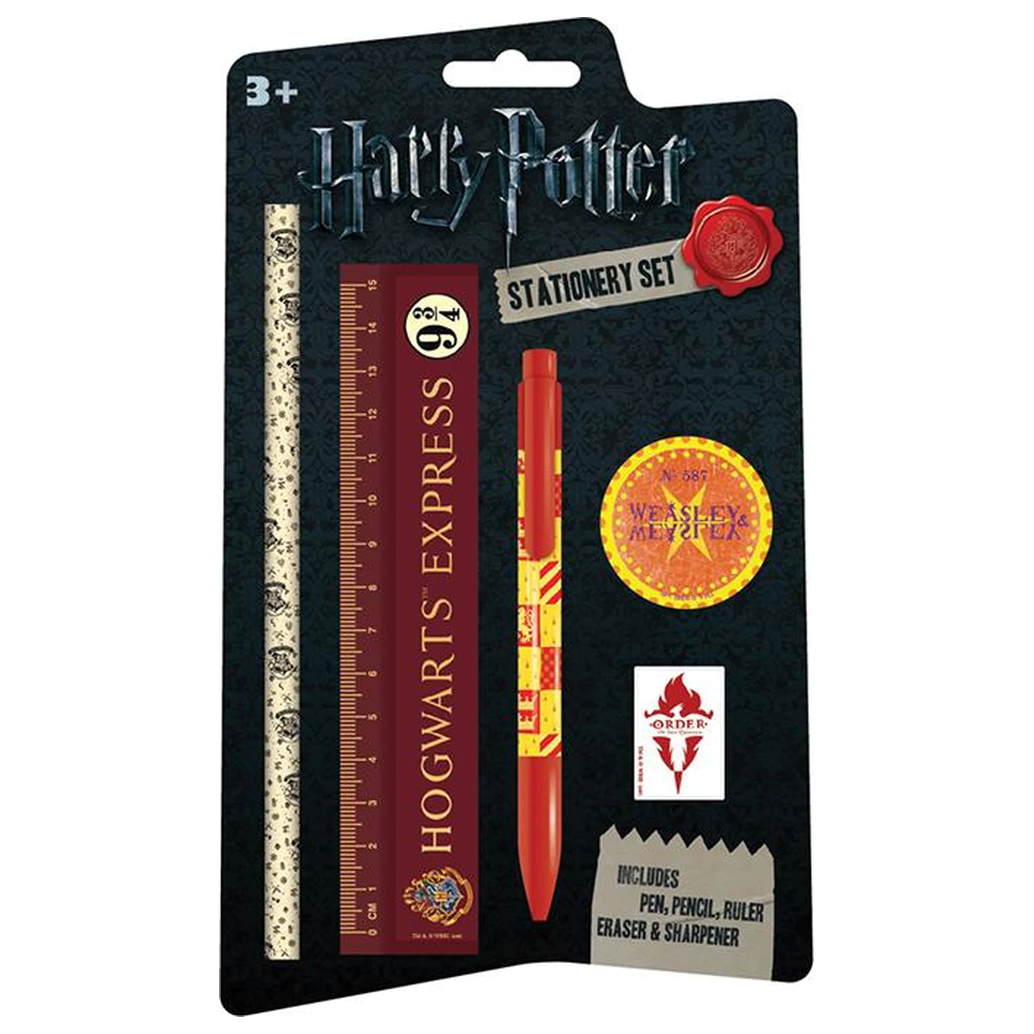 Harry Potter Papierenská súprava produktová fotografia