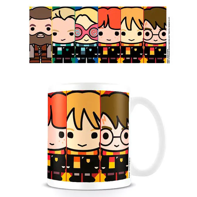 Harry Potter hrnček Kawaii čarodejnice a čarodejníci 300 ml termékfotó