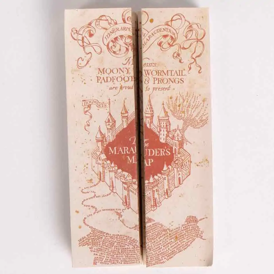 Harry Potter Stationery Set Marauder's Map - papiernická súprava produktová fotografia