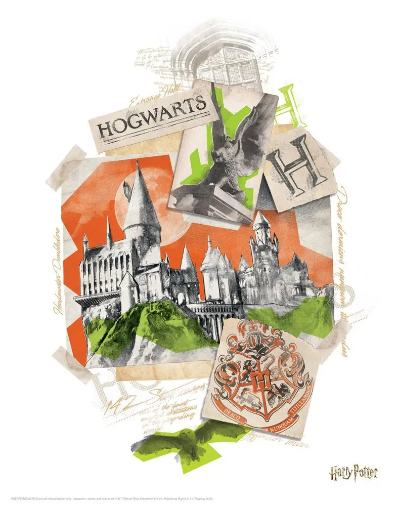 Harry Potter sada 10 litografií 36 x 28 cm produktová fotografia