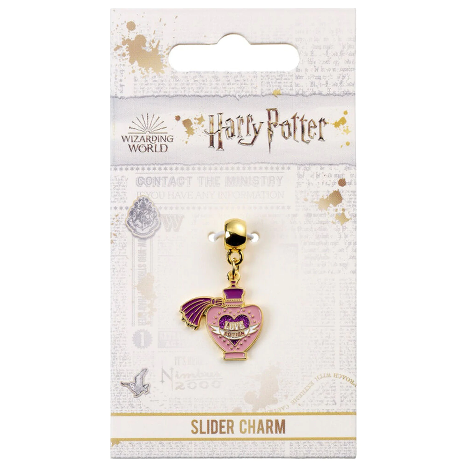 Harry Potter Love Potion posuvný prívesok produktová fotografia