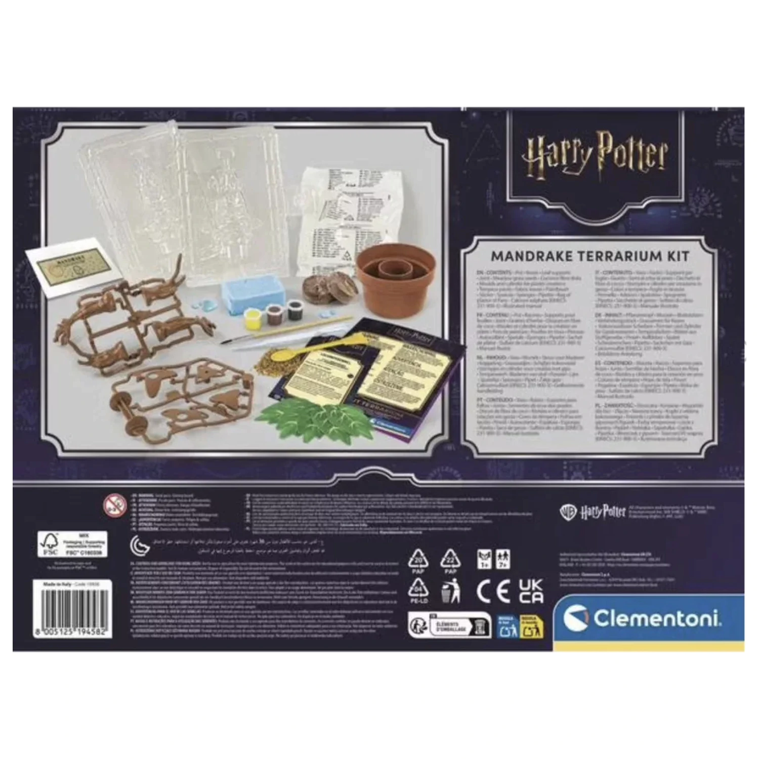 Harry Potter Súprava na výrobu modelu Mandragory produktová fotografia