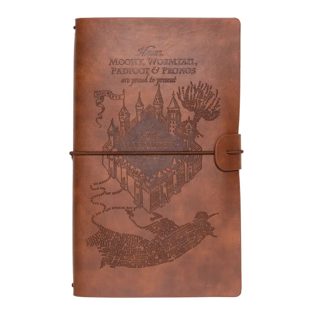 Harry Potter Marauder Map cestovný zápisník produktová fotografia