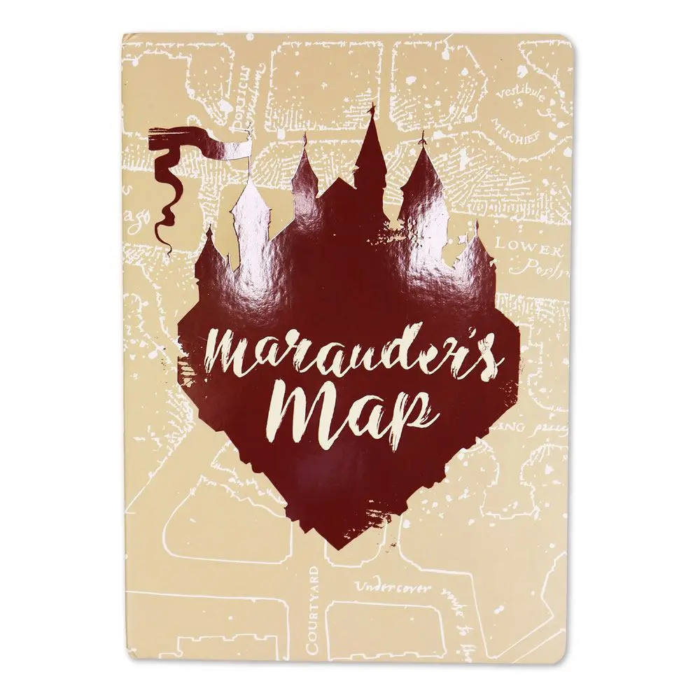Harry Potter Zápisník Flex A5 Marauder's Map produktová fotografia