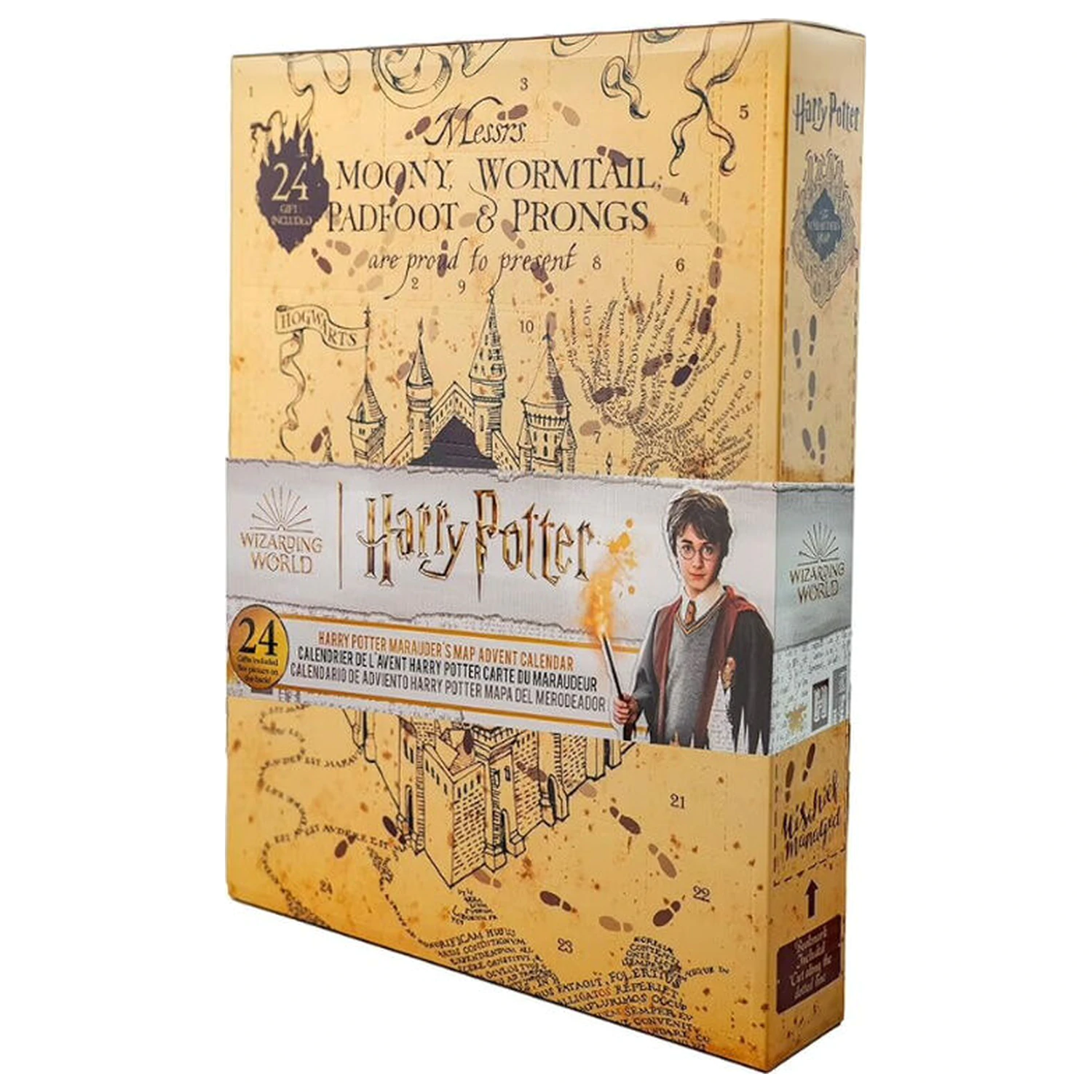 Harry Potter Marauder's Map adventný kalendár produktová fotografia