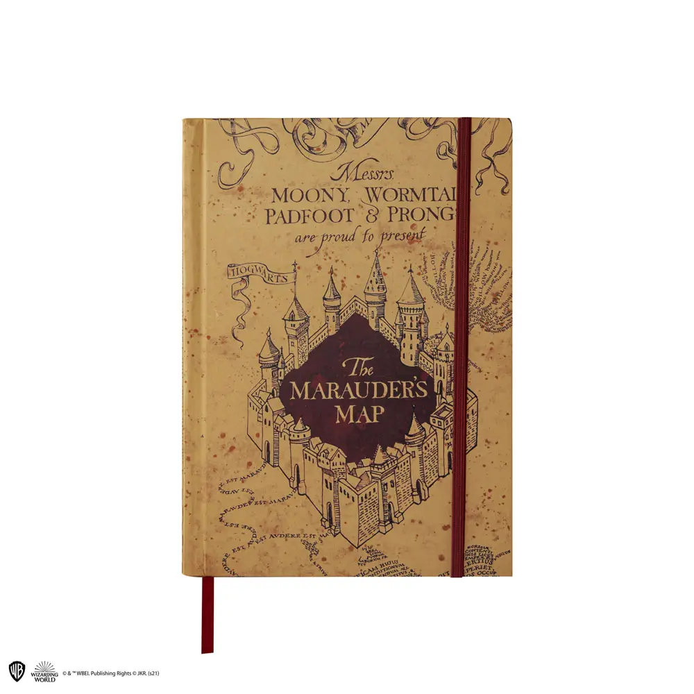 Harry Potter zošit A5 Marauder's Map termékfotó