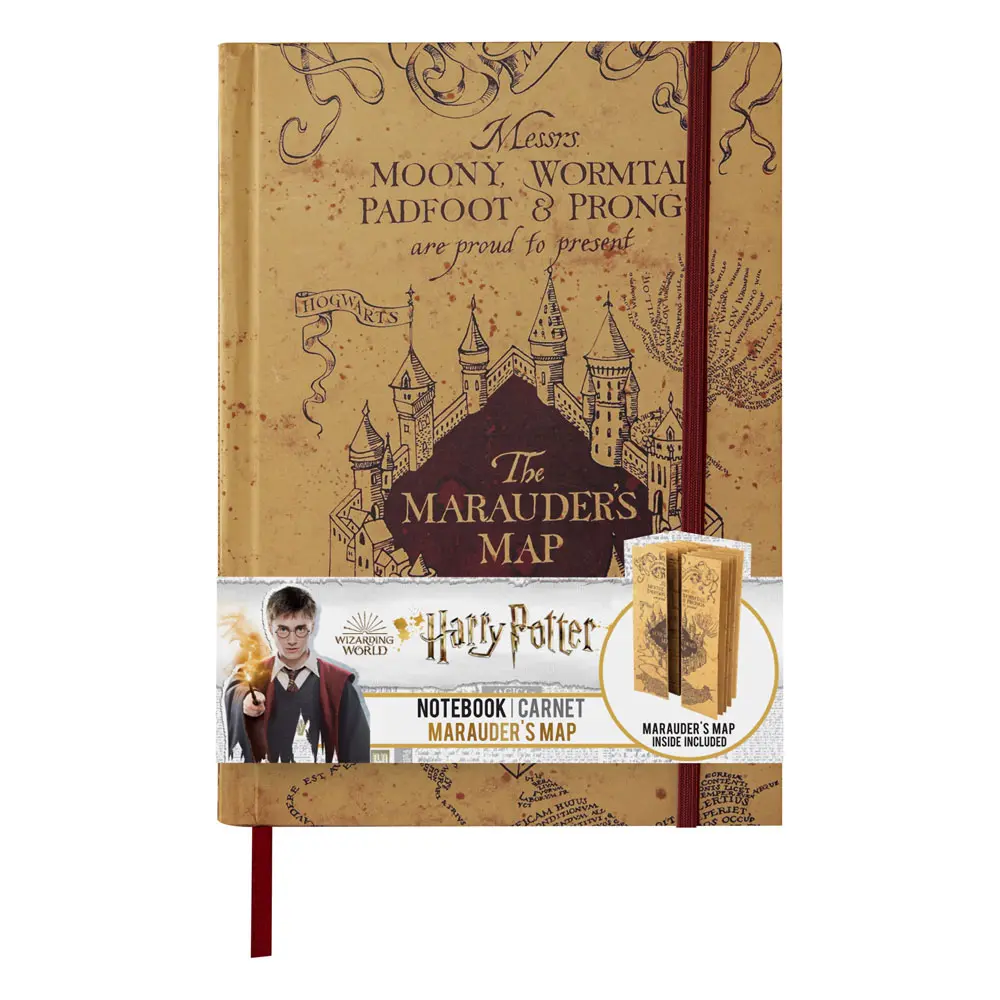 Harry Potter zošit A5 Marauder's Map termékfotó