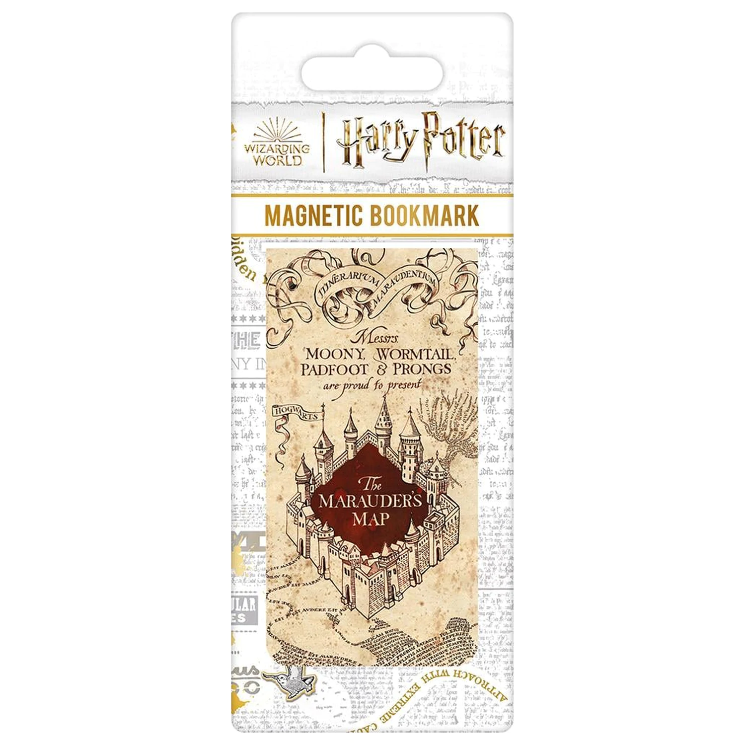 Harry Potter Marauder's Map magnetická záložka produktová fotografia