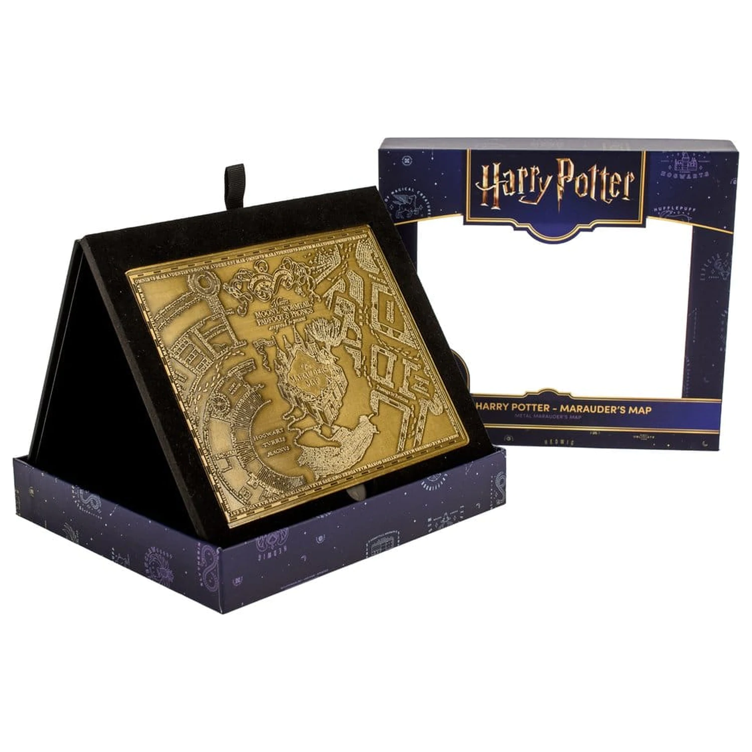 Harry Potter replika Marauder's Map kovová mapa 15 cm produktová fotografia
