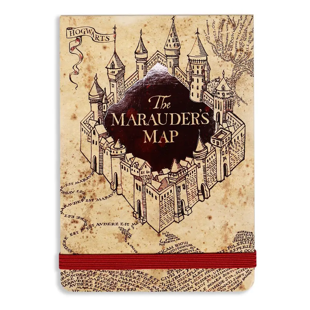Harry Potter Zápisník Mini Marauder's Map produktová fotografia