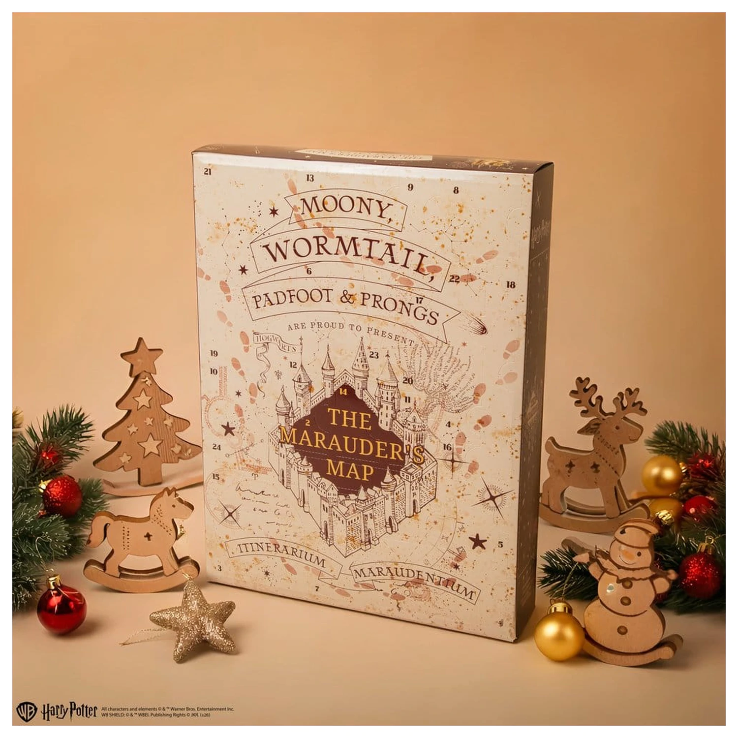 Harry Potter Adventný kalendár Marauder's Map New Edition 2026 produktová fotografia