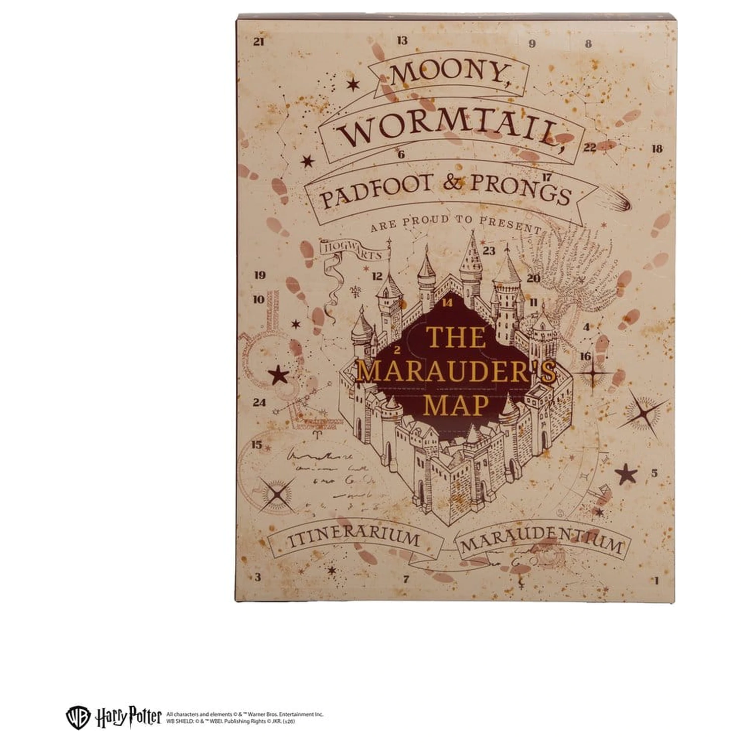 Harry Potter Adventný kalendár Marauder's Map New Edition 2026 produktová fotografia