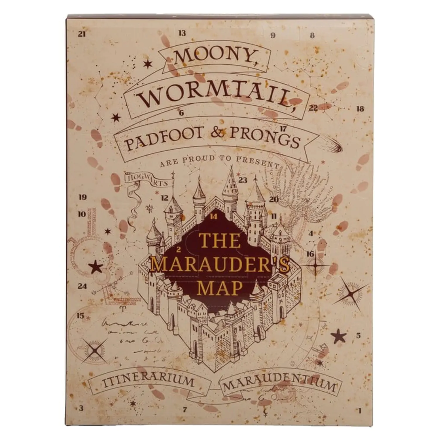 Harry Potter Adventný kalendár Marauder's Map New Edition 2026 produktová fotografia