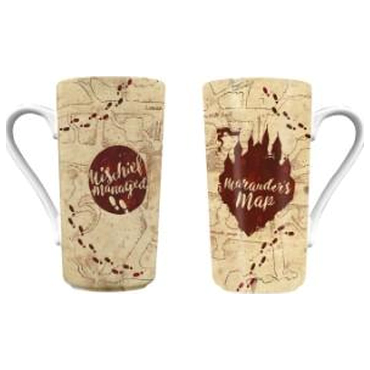 Harry Potter Marauders Map Latte hrnček produktová fotografia