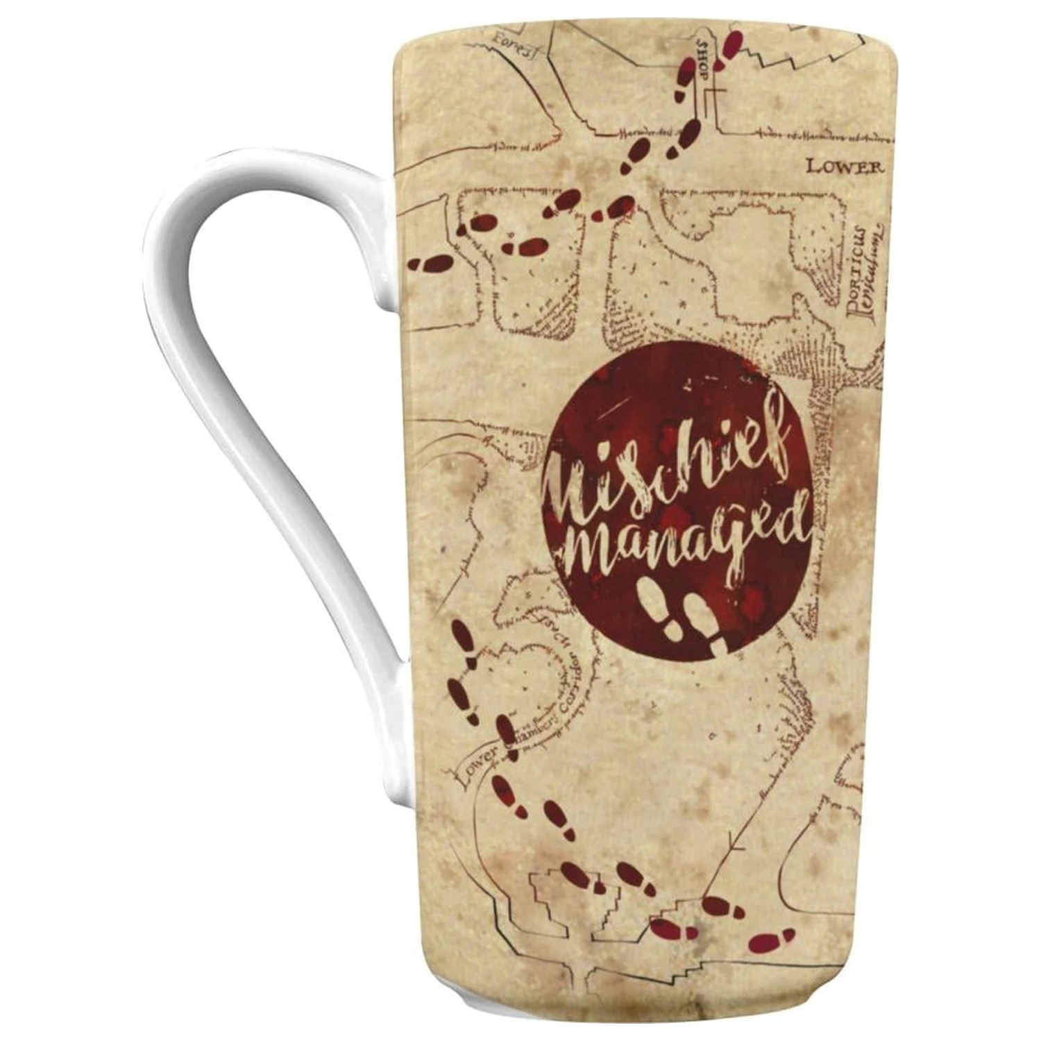 Harry Potter Marauders Map Latte hrnček produktová fotografia