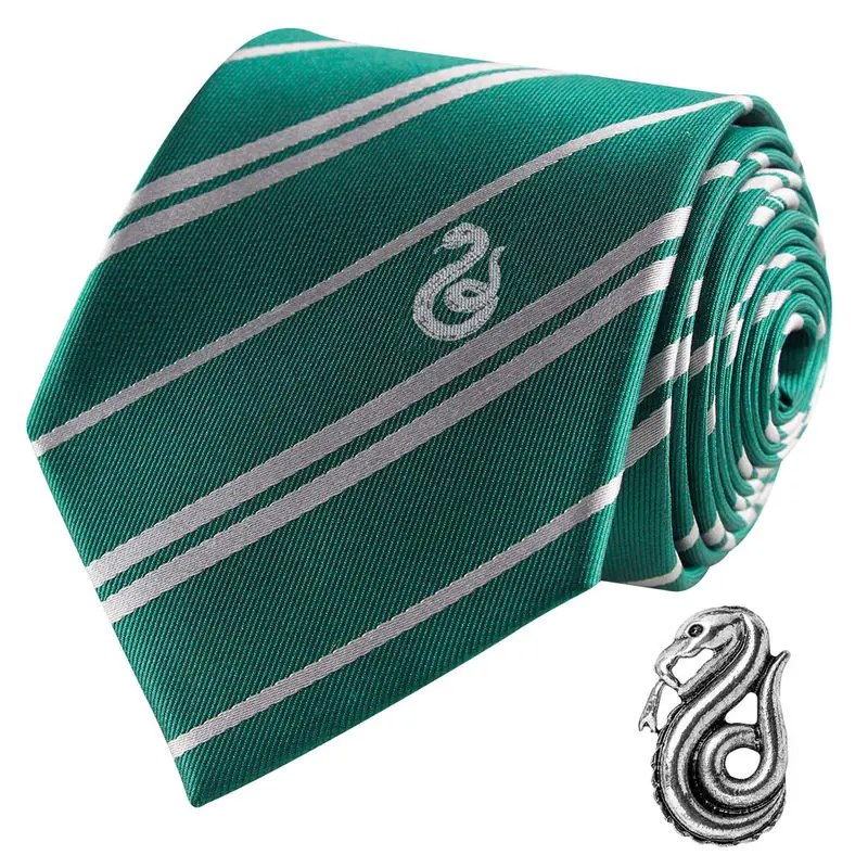 Harry Potter Kravatta & Fém Kitűző Deluxe Box Slytherin termékfotó