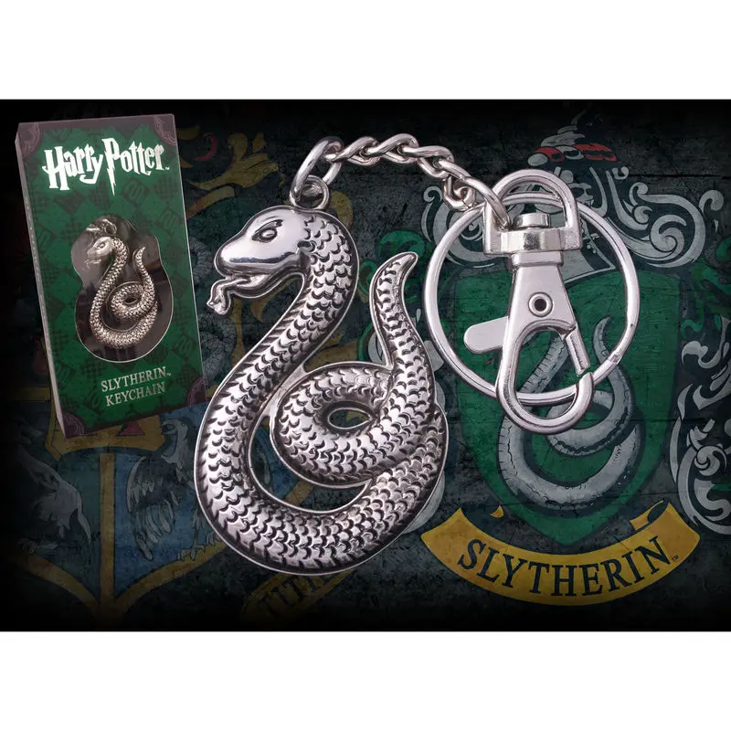 Harry Potter kovová kľúčenka Slytherin 7 cm produktová fotografia