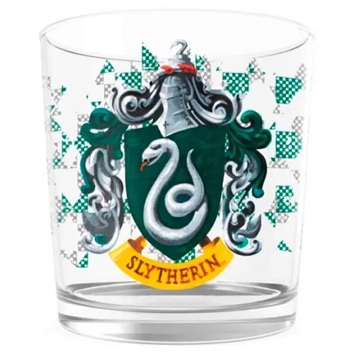 Harry Potter Sklenený Slytherin pohár produktová fotografia