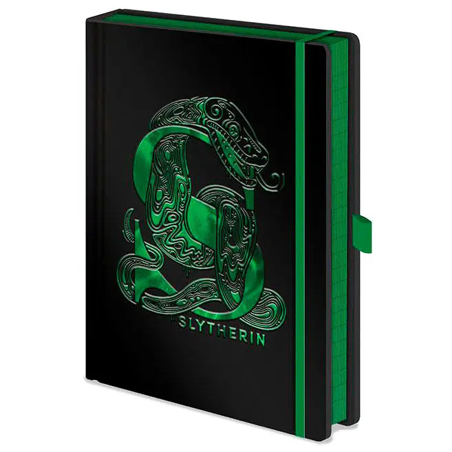 Harry Potter Premium Zápisník A5 Slytherin Foil produktová fotografia