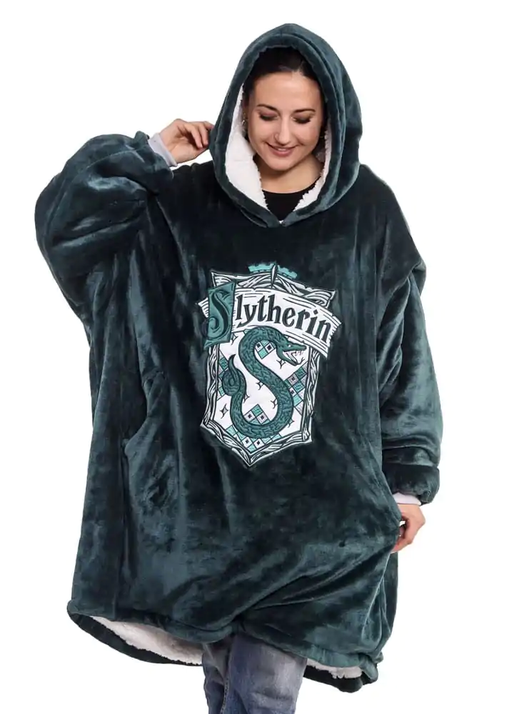 Harry Potter Oversized Kapucnis Pokrivka Slytherin termékfotó