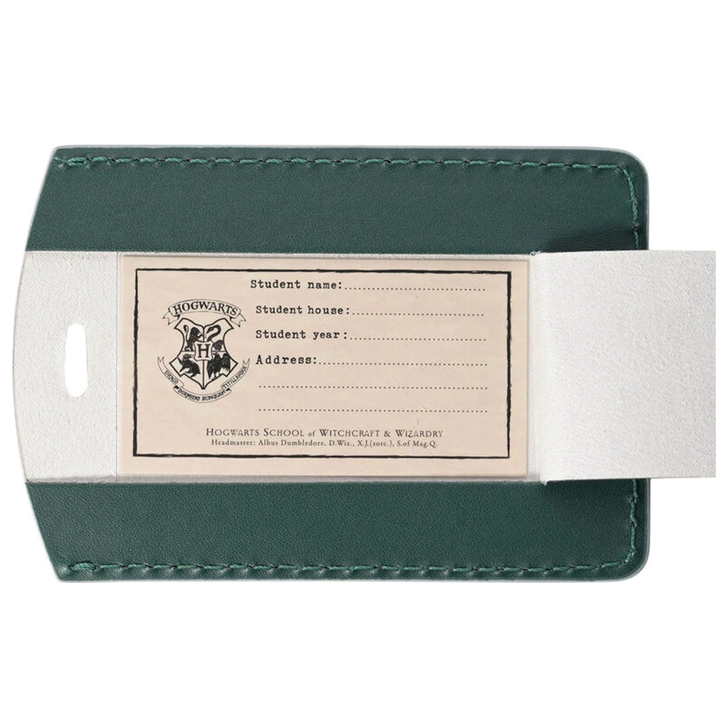 Harry Potter Slytherin držiak na pas a menovka na batožinu produktová fotografia