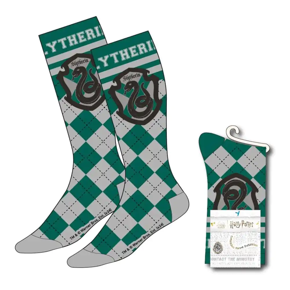 Ponožky Harry Potter Slytherin 38-45 produktová fotografia